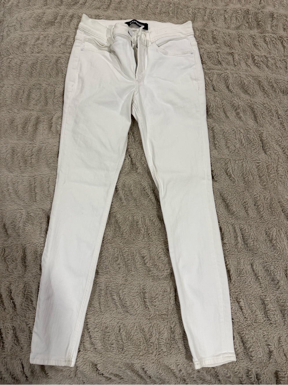 Express White Women's Skinny Jeans